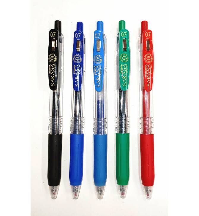Zebra SARASA Clip Gel Retractable Pen 0.7mm